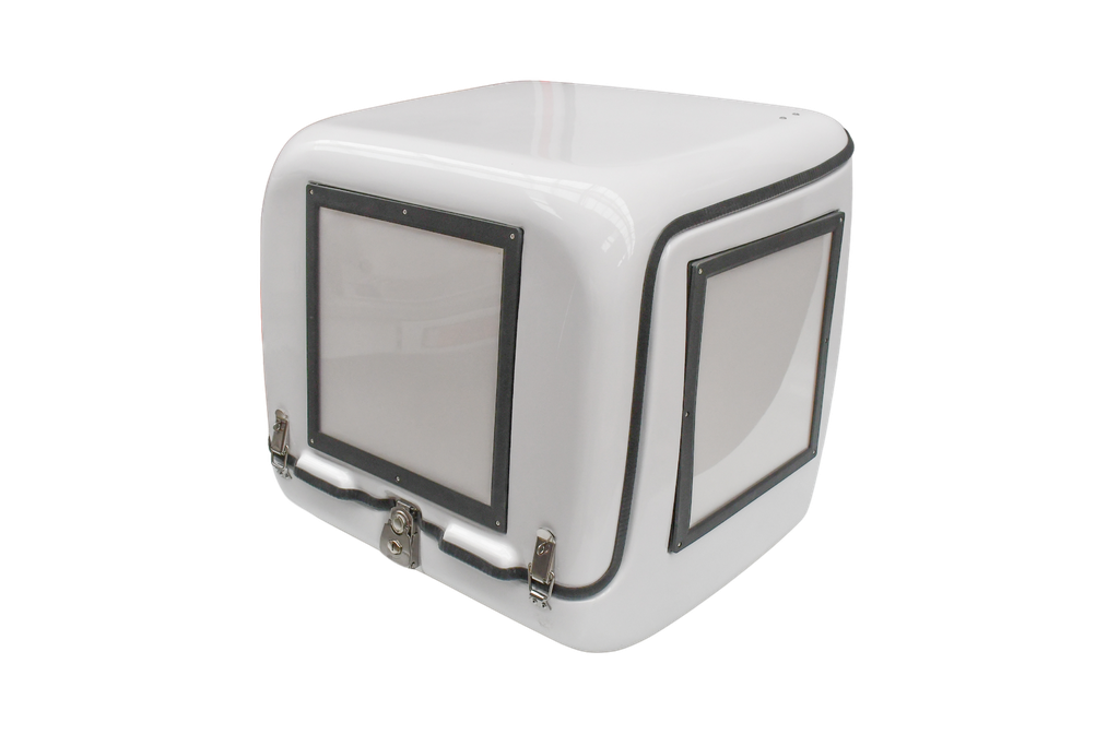 FRP LED Motorcycle Food Delivery Box (570x560x520mm)