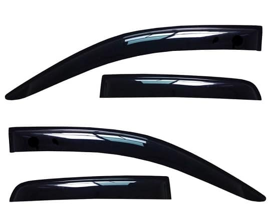 Door Visors (Set) To Suit Nissan Navara Np300 Double Cabin Pick-Up, Part # CE-701-CNPD