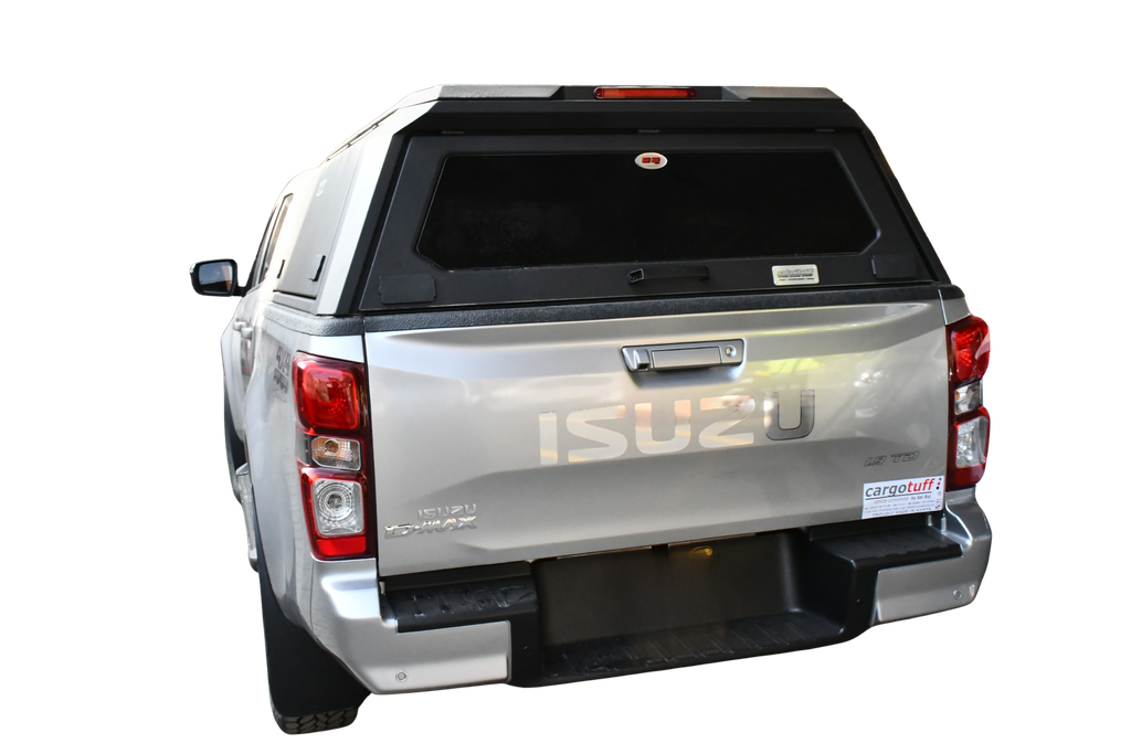 Safarituff Stainless Steel Modular Canopy For Isuzu Dmax 2012-2025 With Cab/Door Glass Internal Light