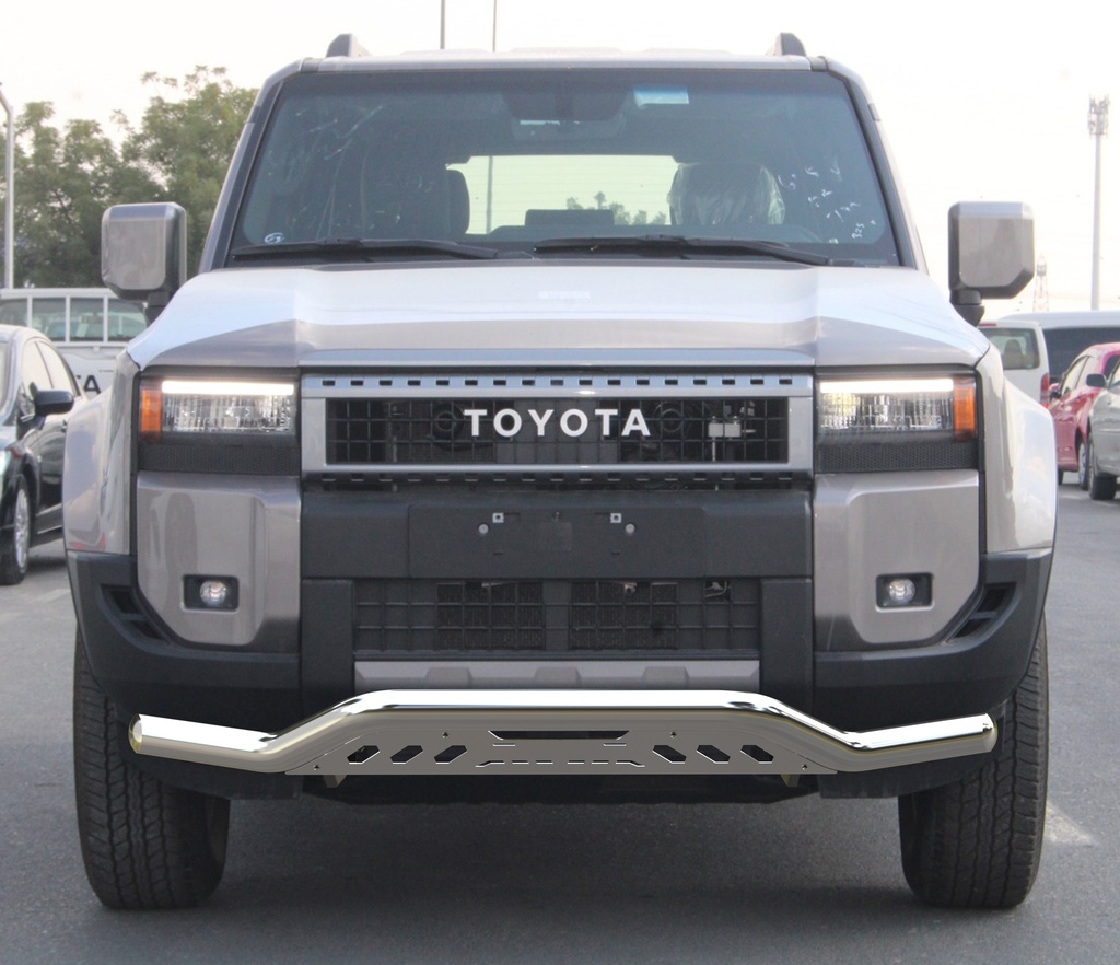 Safarituff Stainless Steel SR Nudge Bar For Toyota Prado 250