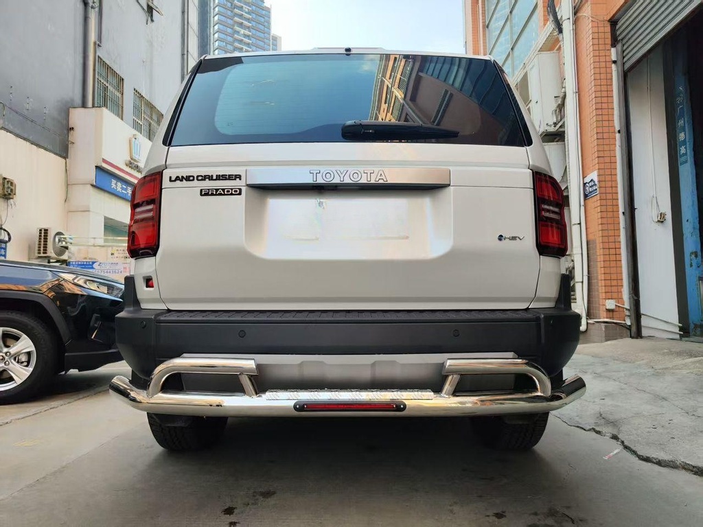 Safarituff Stainless Steel SR Rear Bar For Toyota Prado 250