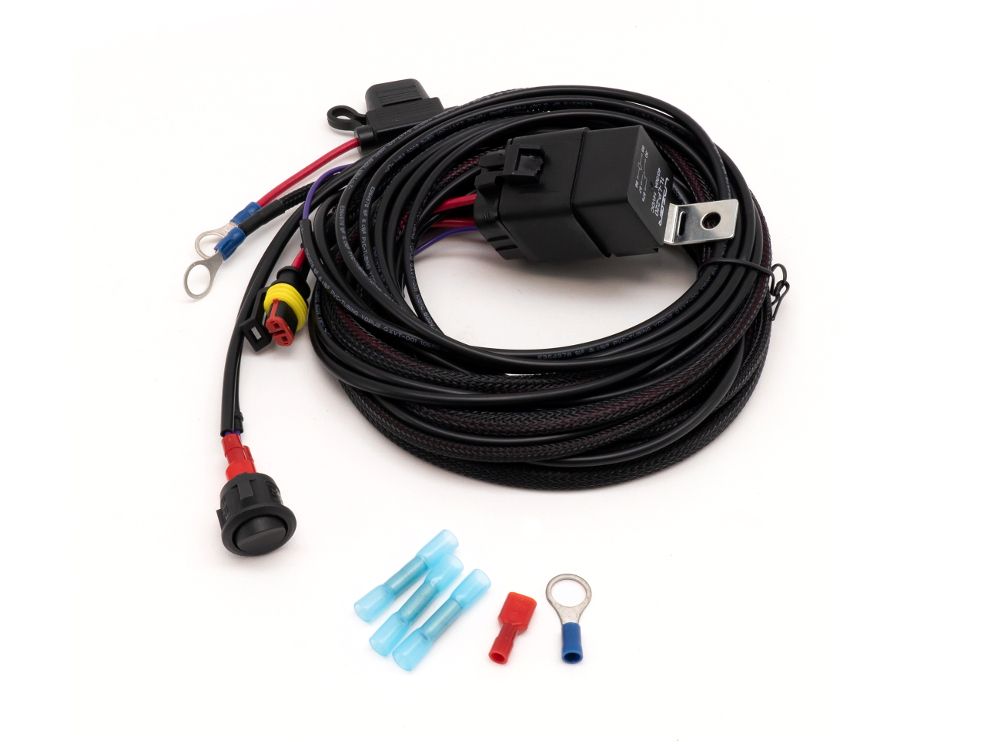 Lazer Single-Lamp Wiring Kit (2-Pin, Superseal, 12V)