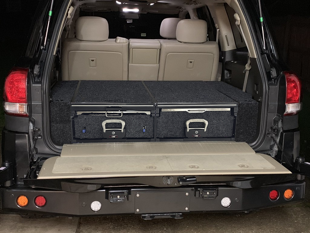 TRE 4X4 Prado 250 Rear drawer system