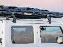 Alucab V2 Load Bars - Black - 1550MM Set Of 2 (Excl Feet)