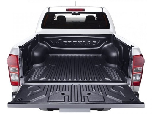 [ESKILK1901] Aeroklas Bedliner C/W Door Piece Isuzu D/C (2019)-Under Rail Original Hook