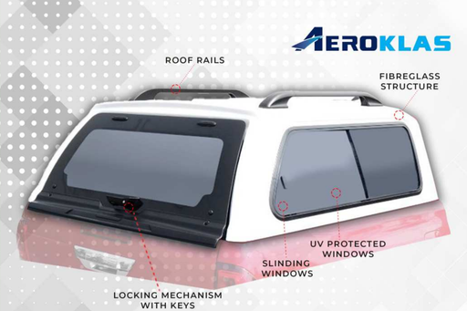[304113300322] Aeroklas ACA Innover Canopy for Isuzu RG01 DC 2019