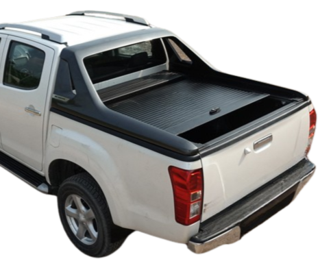 [813049] Aeroklas E-Roller Lid Isuzu D-Max 2019 RG01 C/W Mazda Styling Bar