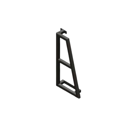 [ALULAD] Alublack Ladder For Canopy