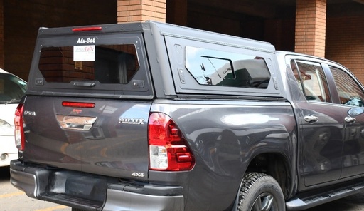 [C2-D-TH16-B-W] Alucab Contour Canopy - Hilux Revo 16+ - Dc - Black - S
