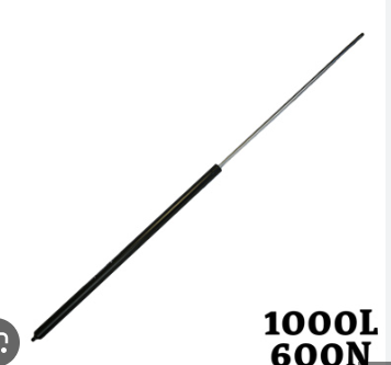 [S-GS-1000-600N] Alucab Gas Stays - 1000Lg - 600N