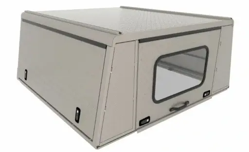 [C-D-TL79-E-ST] Alucab Land Cruiser 70 DC Silver Tread AD