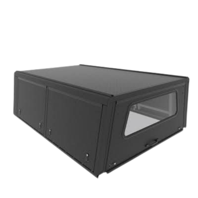 [C-S-TL79-E-BS] Alucab Land Cruiser 79/70 SC Black Smooth FRD5