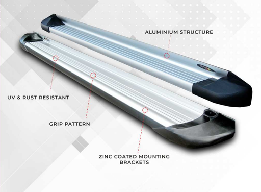 [ CB-551-83] Carryboy Aluminium Side Steps