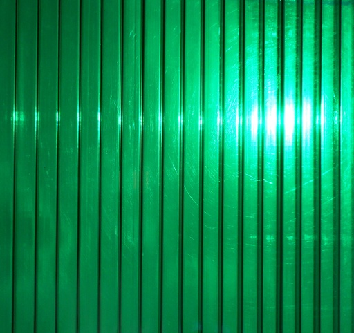 [DGLZ-12M-GRN] Decoglaze 8MM Polycarbonate Sheet, Size - 12 Meters X 2.1 Meters, Colour - Green