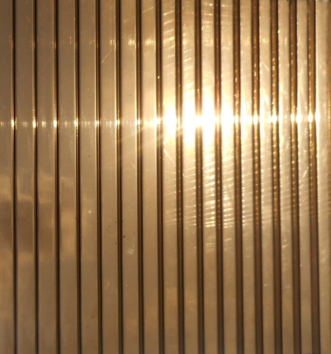 [DGLZ-5.8M-LIBRZ] Decoglaze 8MM Polycarbonate Sheet, Size - 5.8 Meters X 2.1 Meters, Colour - Light Bronze