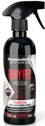 [DB-RUBRED] Diamond Brite Ruby Red Alloy Wheel Cleaner 500 Ml