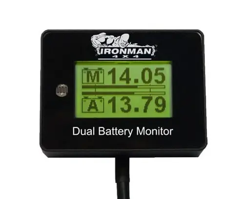 [IDBM001] Ironman 12V Dual/ Single Bat Monitor