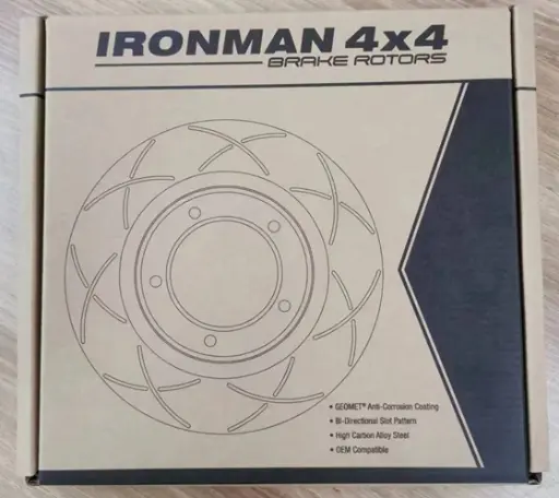 [BIMSBR2700] Ironman Brake Rotors Toyota Prado 120, 150 Series / Hilux Gen7 - Front