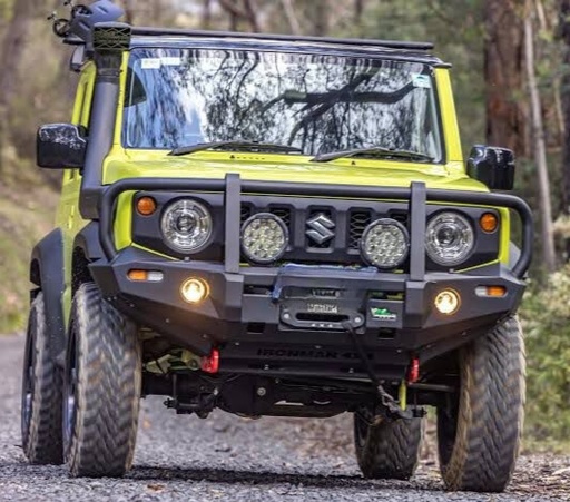[BBCD070] Ironman Bbcd070 Steel Winch Bull Bar Commercial Deluxe (Jimny 2018+)