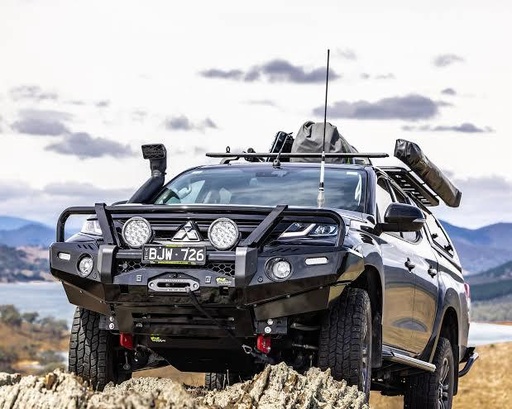 [BBCD067] Ironman Airbag Compatible Bull Bar C/W Fog Lamps & Indicators To Suit For Mitsubishi L200 Triton 2019+