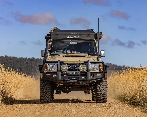 [BBP019E] Ironman Bull Bar Big Tube Premium Landcruiser 70, Part # BBP019E