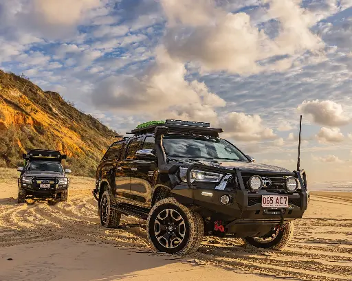 [BBCD076] Ironman Bull Bar Commercial Deluxe For Toyota Hilux Revo 9/2020+ C/W Indicators & Fog Lights