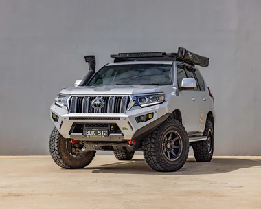 [BBR064 ] Ironman Raid Bull Bar For Toyota Prado