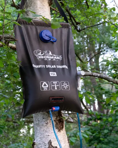 [ISHOWER003] Ironman 15L Gravity Solar Shower