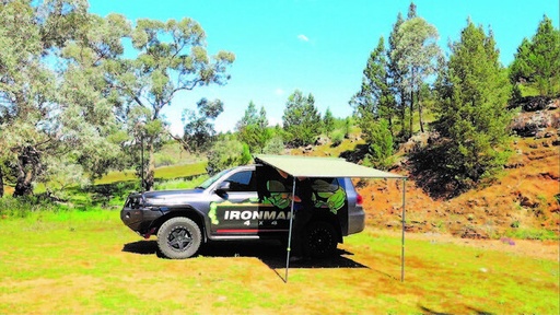 [IAWINING1.4M] Ironman Awning 1.4 Meterslong With LED Light + Dimmer
