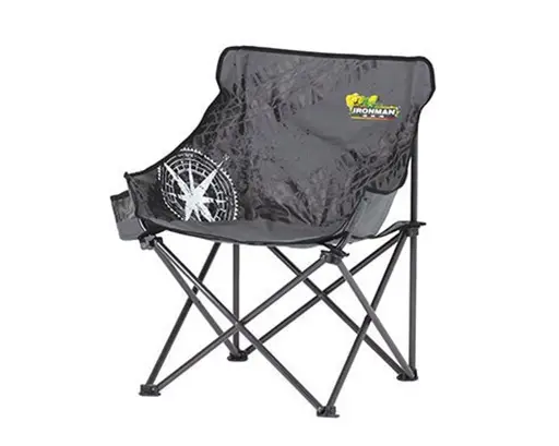 [ICHAIR0034] Ironman Low Back Quad Fold Camp Chair