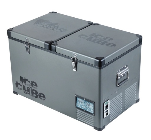 [IFRIDGE65] Ironman 65L Dual Door / Dual Climate Fridge / Freezer