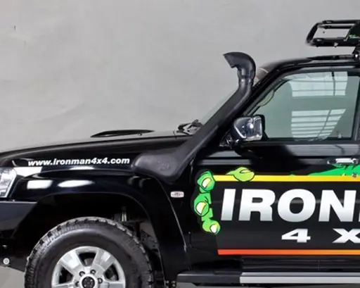 [ ISNORKEL013] Ironman Snorkel To Suit Nissan Patrol Gu S4