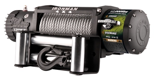[WWB12000] Ironman Monster Winch 12000LBS With Steel Cable