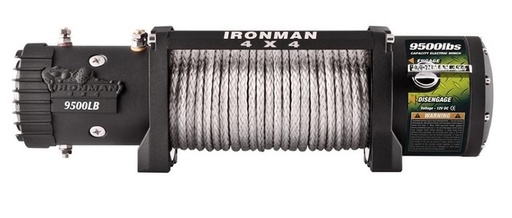 [WWB9500SR] Ironman Monster Winch 9500LBS With Synthetic Rope