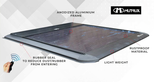 [MUT-MLID-FRD23] Mlid Mutrux Roller Lid New Ford Ranger 2023 - No Sport Bar