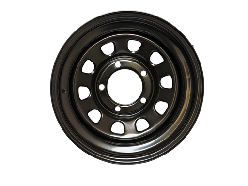 [RIM-16-STL-BLK] 16" X 7.0 Black Painted Steel Rims-Lc79 5Hole