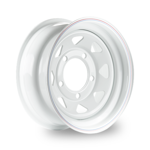 [RIM-16-STL-WHT] 16" X 7.0 White Painted Steel Rims