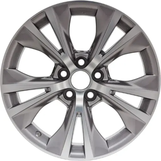 [RIM-17-ALY-SIL] 17" Silver Alloy Rims-Toyota OEM
