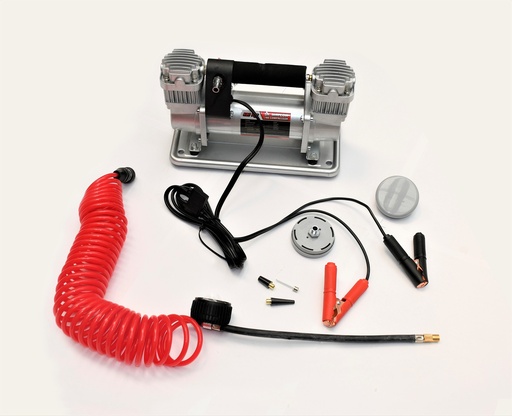 [SR-160L-COMP] 160L On Board Air Compressor 160L/Min Capacity, 8M Heat Resistant Air Hose