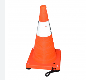 [SR-TRF-CONE] SR LED Collapsible Traffic Cone, Part # Tc-01