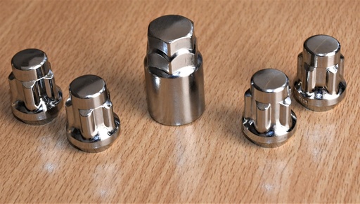 [SR-WHLOCK-12] Wheel Lock Nuts (Set) - 12X1.5MM