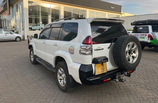 [RB-TFJ120/400-001] TRE 4X4 Prado 120 Rear Bumper With Tire Carrier Part # Rb-Tfj120/400-001