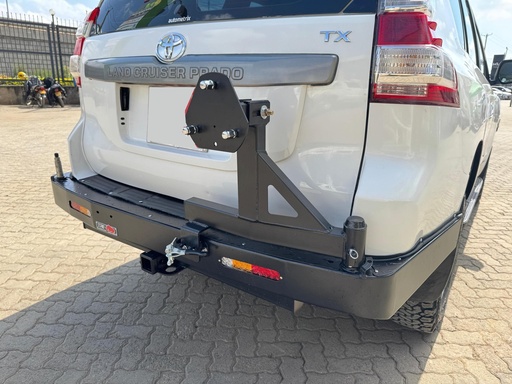 [RB-TFJ150-001] TRE 4X4 Prado 150 Rear Bumper With Tire Carrier
