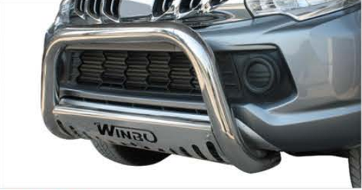 [PW01409902] Winbo Stainless Steel Nudge Bar For Hilux Rocco 2018