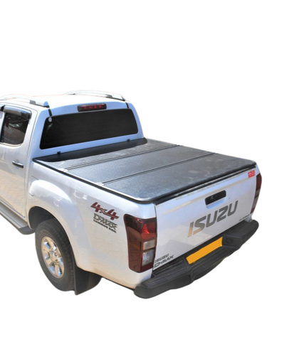 [PW02431204/PW03957301] Winbo T1 Aluminum Hard Tri Fold Tonneau Cover For Isuzu D-Max 2012+ (Clamp Version)
