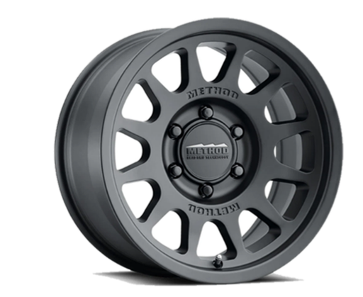 [MR70278560500] Method MR702 17X8.5 0MM Offset 6X5.5 106.25MM CB Matte Black Wheel-Hilux/Prado120/150