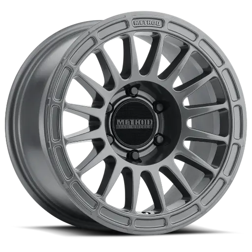 [MR31478560800] Method MR314 17X8.5 0MM Offset, 6X5.5 Bolt Pattern Wheel Gloss Titanium-Hilux/Prado120/150