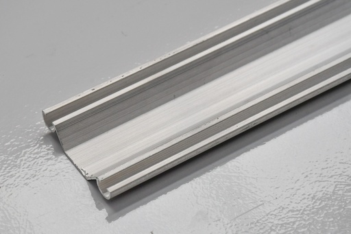 [DECO-ALM-TP/BTRUB] ALUMINIUM TOP AND BOTTOM CONNECTORS WITH RUBBER