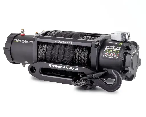[IMW9500MSR] Ironman  Winch - frontier 9,500lb synthetic rope