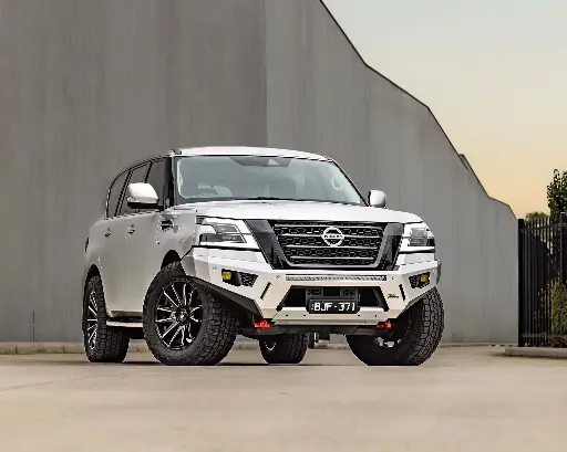 [BBR084] Ironman Raid Bull Bar For Nissan Patrol Y62 S5
